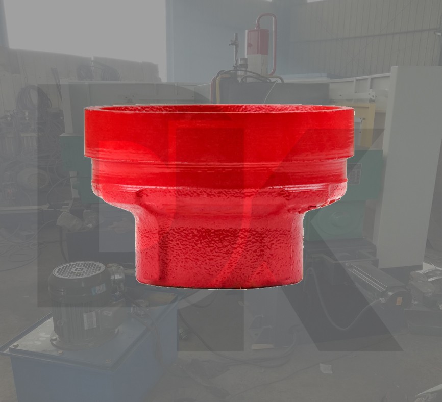 Grooved Ductile Iron Pipe Fitting 3Inch Reducer