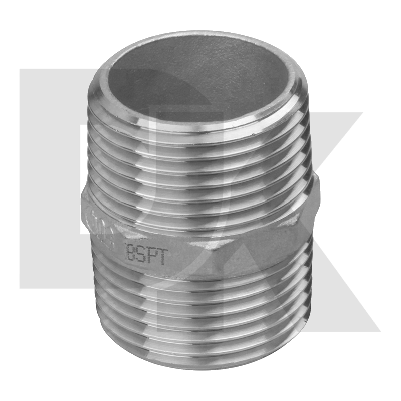 Male Thread Npt Bspt 316 Stainless Steel Hex Nipple